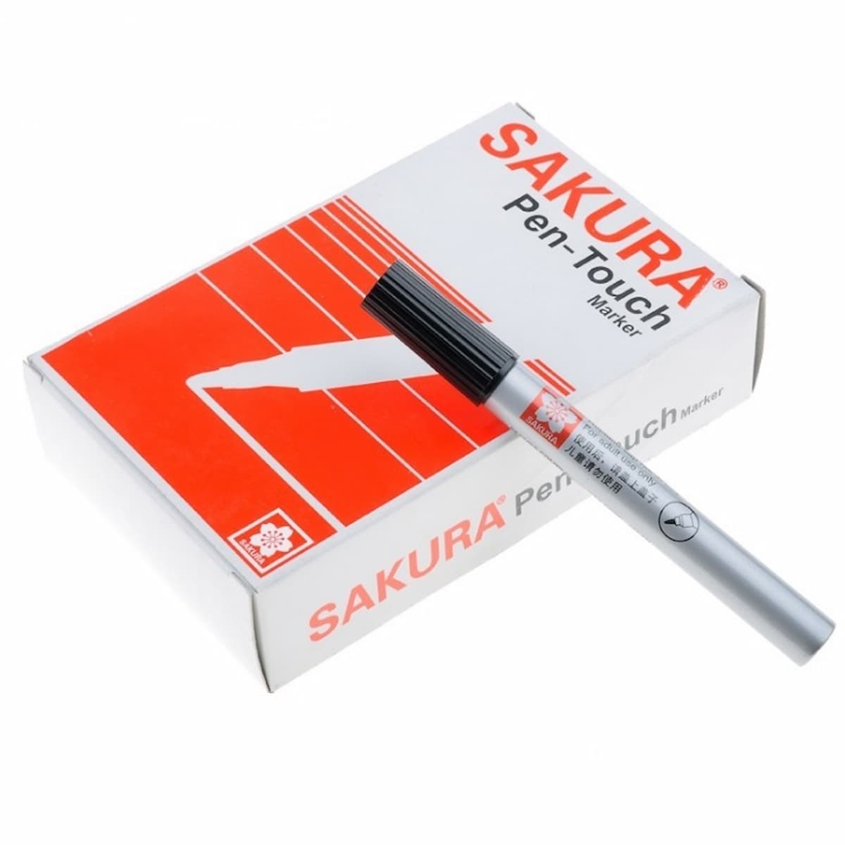 bút viết thẻ tai sakura dùng để viết lên nhựa inox