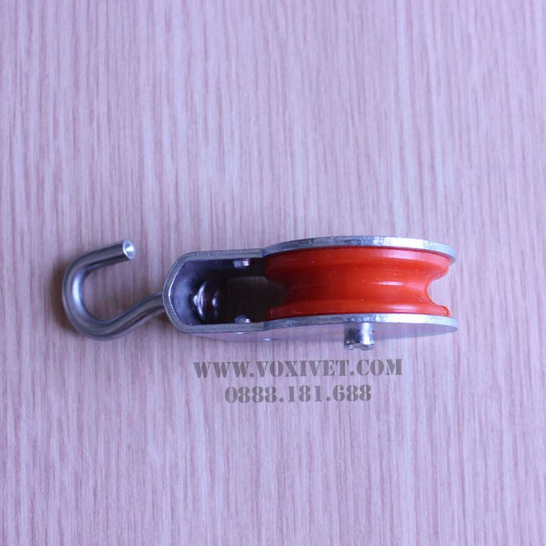 Ròng rọc treo mini cố định 45mm - Thiết bị chăn nuôi Voxivet